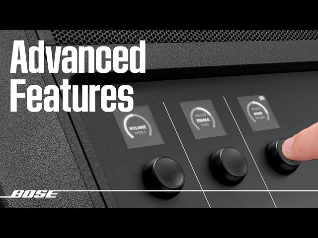 Bose S1 Pro+ – Advanced Features and Settings