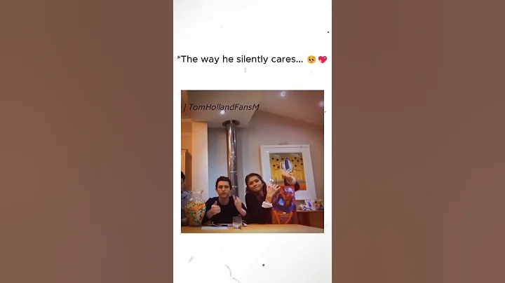 The way he silently cares... 🥹❤️ #Tomdaya #TomHolland #Zendaya