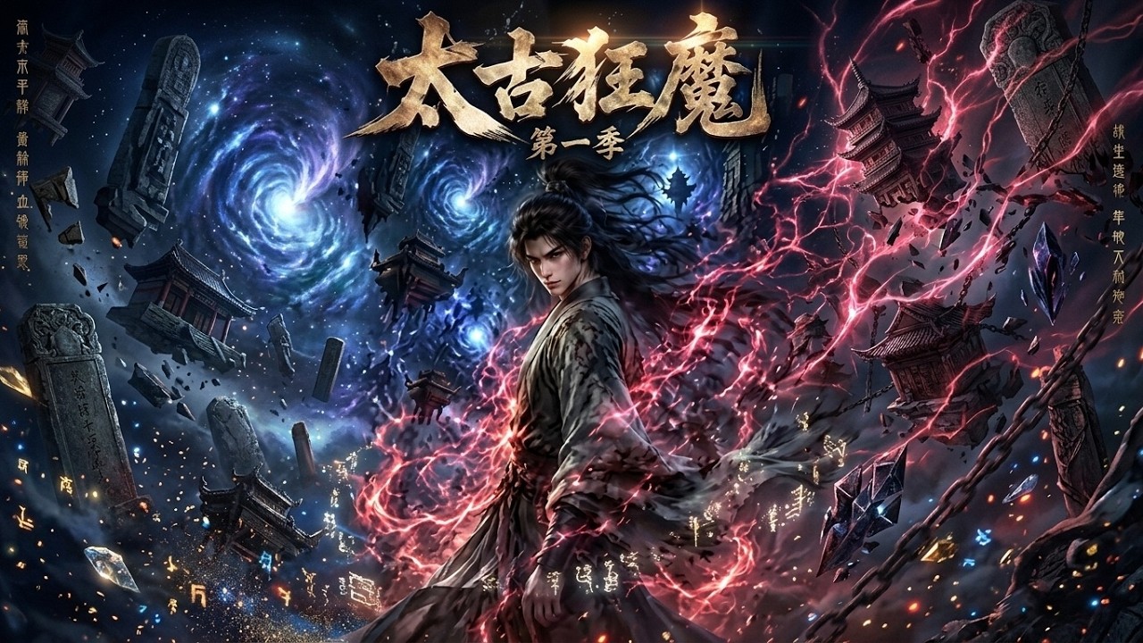 【完整版】🔥最新AI短剧《太古狂魔第一季》（35集）#drama #AI短剧 #短剧 #爱情 #甜宠 #古装 #逆袭  #修仙 #玄幻 #听花短剧
