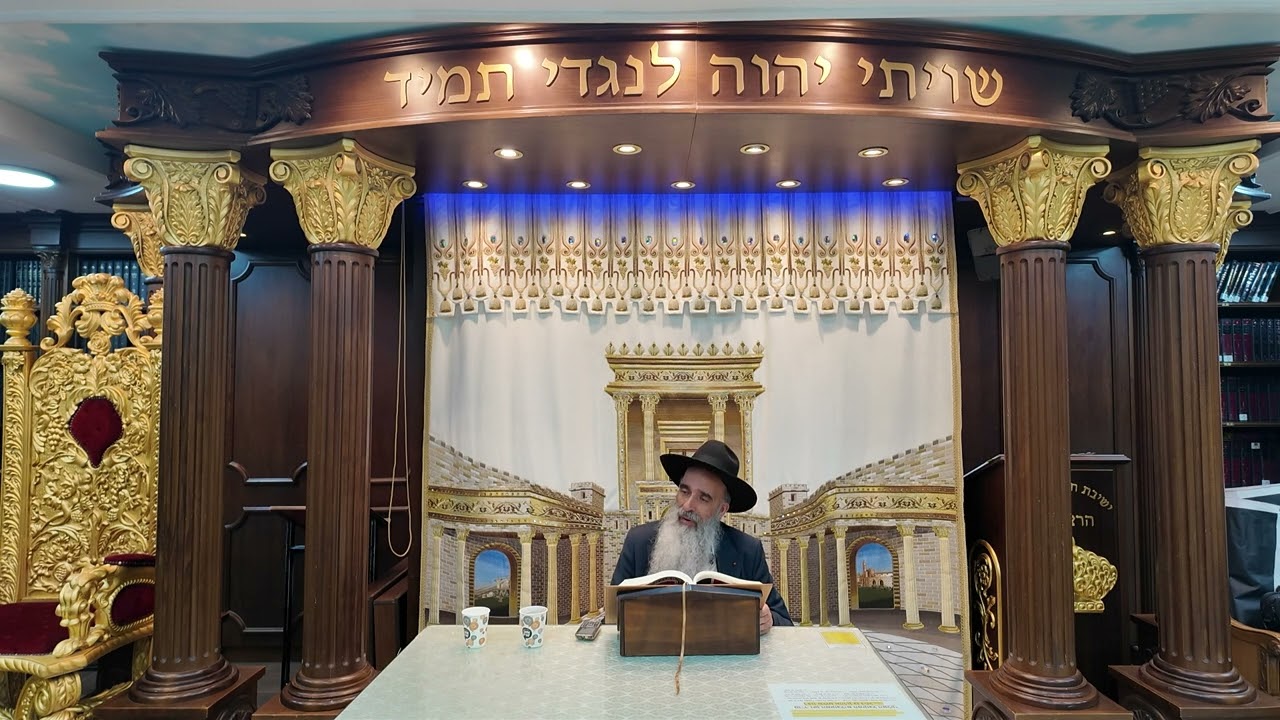 הרב מאיר דוד שמואלי - האוצר היומי סדר כג'