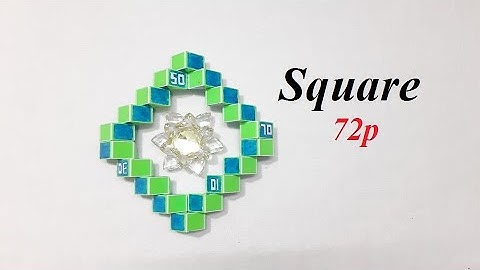 SLOW TUTORIAL - Rubik Twist or Xếp Hình Biến Thể 72 Pieces - Small Squares