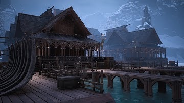 HOW TO BUILD A VIKING HOUSE [TIMELAPSE] - CONAN EXILES