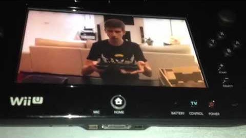 Wii u Internet browsing on game pad