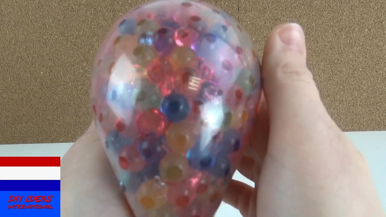 Ongekend Orbeez-bal knutselen | zelf stressbal maken | stress wegkneden ZH-58