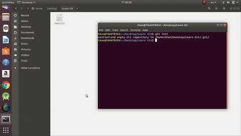 Git - 13: Tạo local repository và push lên remote repository