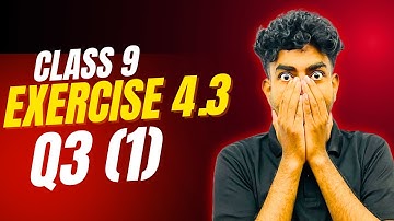 Linear equations in two variable | Exercise 4.3 Q3(i) | Class 9