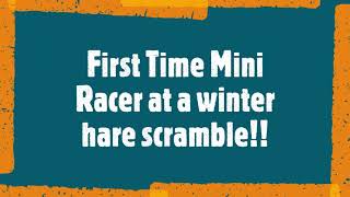 VCORR Winter Hare Scramble 2021 Rd 1 - First time ever YZ85 Mini A Racer