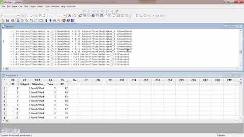 Minitab Analysis Examples for Nested, Split Plot, and Repeated Measure Design of Experiments