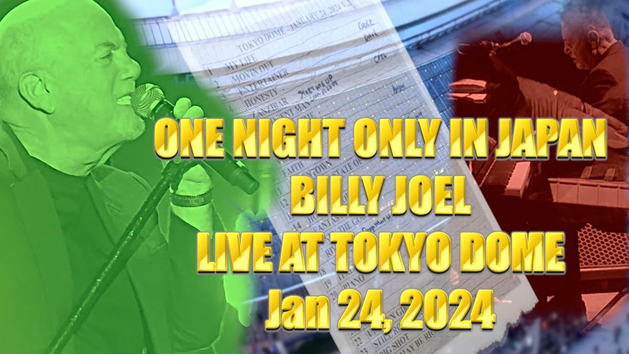 【一夜限りの東京ドーム】Billy Joel【パンフレット】 一夜限りの東京ドーム】Billy Joel【パンフレット】 Billy Joel