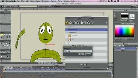 New Anime Studio Pro 7 Feature: Content Library