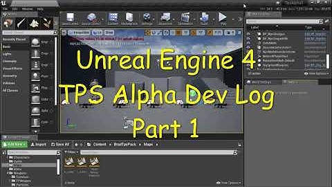 UE4 -  BotFightHero (AKA TPS Alpha) Dev Log #1