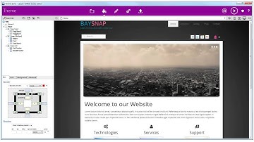 TOWeb - Theme structure