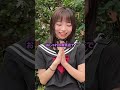制服でクリームソーダをたしなむ澤村さん！#澤村光彩
