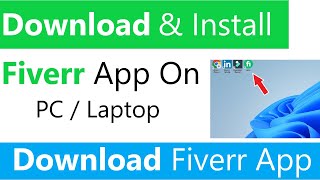 Fiverr Desktop App for PC | Download Fiverr for PC windows | Download fiver app for pc 2022 screenshot 3