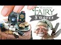 The S'mores Maker, A Fairy Garden Fairy Tale & Tutorial / DIY Miniature Polymer Clay S'mores