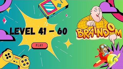 Braindom Level 41 - 60 Walkthrough