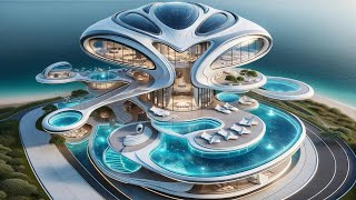 Asking AI to Design Stunning Futuristic Houses for the Year 2200