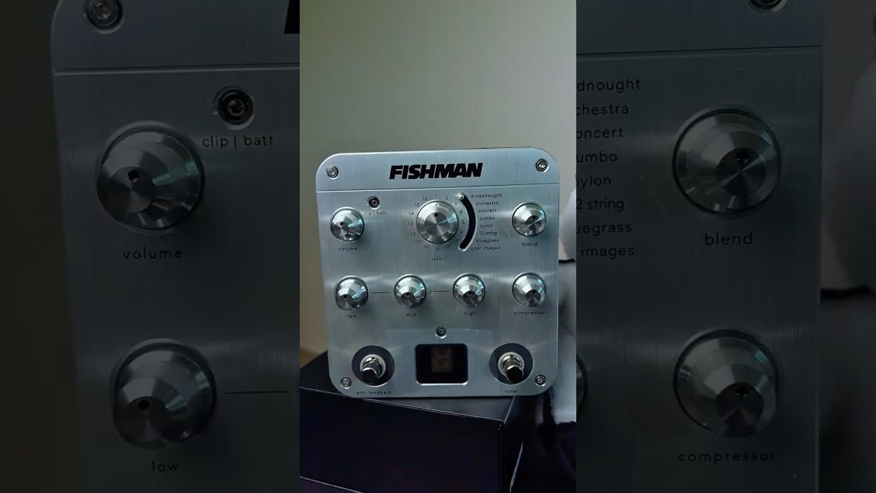 Fishman Aura Spectrum DI! #shorts #shortsvideo #fishman #acoustic