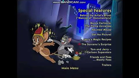 Tom & Jerry: The Magic Ring 2001 DVD Walkthrogh