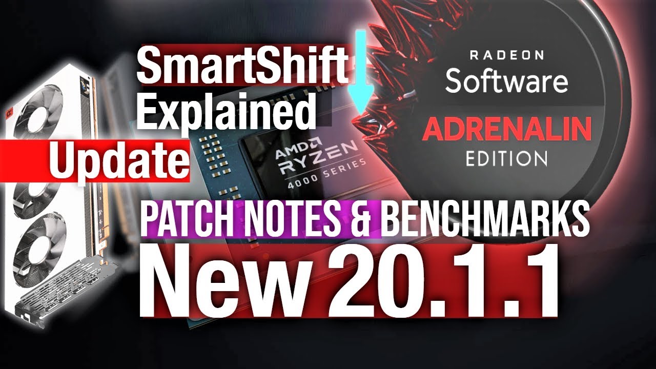 New AMD Radeon Software Adrenalin 20.1.1 Update 💻 Gpu 2020 - YouTube
