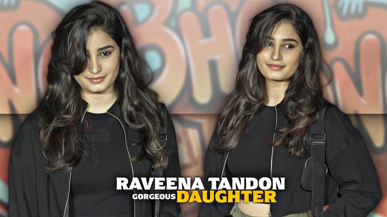 Meet 17years Old Rasha Thadani - Gorgeous Daughter of Raveena Tandon -  YouTube