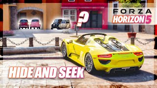 Forza Horizon 5 - Hide and Seek but with a TWIST!