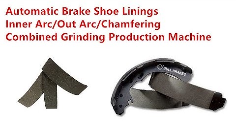 Automatic PC Brake Shoe Lining Grinding Machine Line