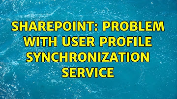 Sharepoint: Problem with User Profile Synchronization Service