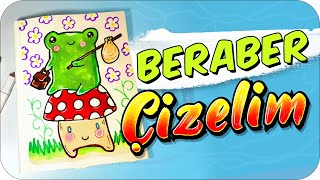 Marker ve Kurşun Kalemle Çizim Yapıyoruz! ✍🎨