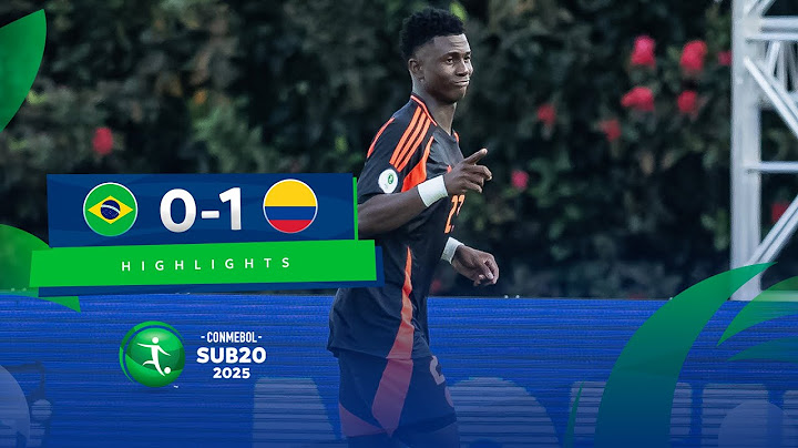 BRASIL vs. COLOMBIA [0-1] | RESUMEN | CONMEBOL SUB20 | FASE DE GRUPOS