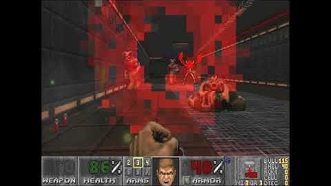 Doom 2 5 Rooms of Doom Level 6 UV Max with Complex Doom (Commentary)