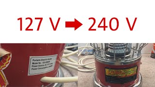 HOW TO CONVERT YOUR 110V HEATER TO 220V WITHOUT REPLACING COIL