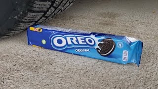 Crushing Crunchy & Soft Things by Car! EXPERIMENT Car vs OREO