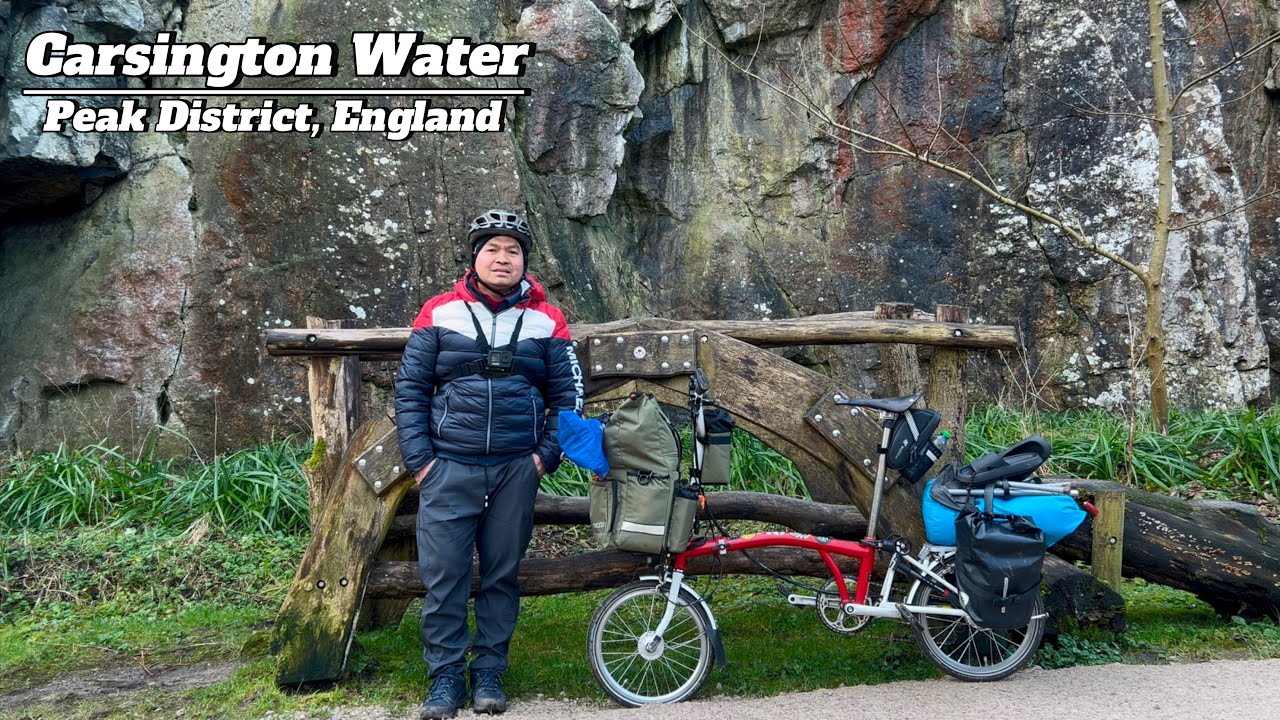 Unforgettable Winter Solo Brompton Bikepacking, Cooking & Camping in the Peak District, England