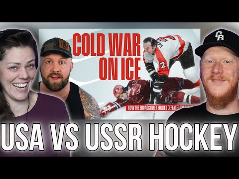 USA Broad Street Bullies vs. USSR Red Army REACTION | OB DAVE and ASH