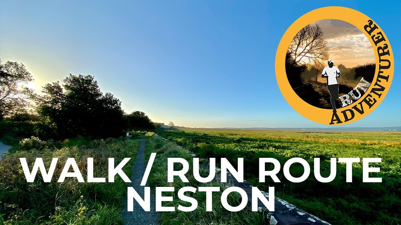 Walk / Run Route Neston, Parkgate & The Wirral Way Stunning 9 mile