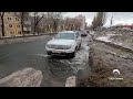 Мощный потоп на Партизанской — на дублере Авроры произошел прорыв водопровода. 😱 #потоп #прорыв