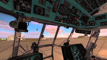 DCS Mi8 Startup - Taxi - Takeoff - Landing