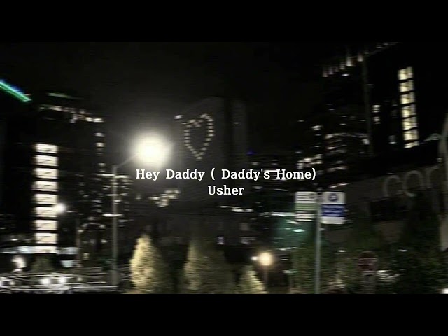 Hey Daddy ( Daddy's Home ) - Usher ( Speed up + Reverb + Underwater ) Tiktok Version class=