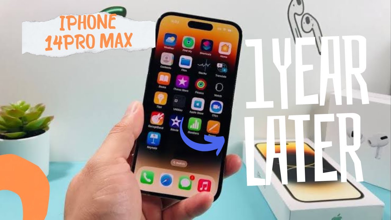 The iPhone 14 pro max review 1 year later - YouTube
