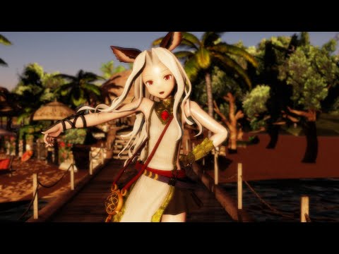 【MMD 8K UHD】Lucky☆Orb - Scathacha  Grand Blue Fantasy 8K60fps 4320p UHD