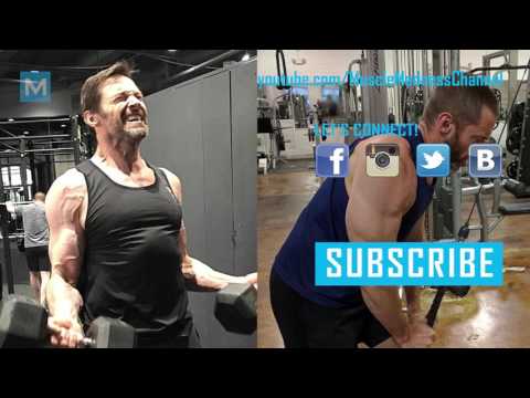 Hugh Jackman Workout for Wolverine | Muscle Madness