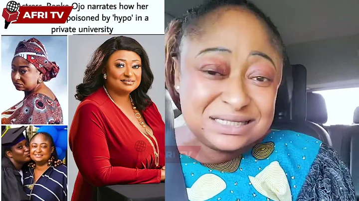 SAD: RONKE OSHODI OKE NARRATE HOW HER DAUGHTER WAS POISONED BY HYPO IN PRIVATE UNIVERSITY