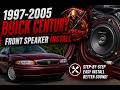 🔊🚗 **1997-2005 Buick Century Front Speaker Install | Pioneer Upgrade!