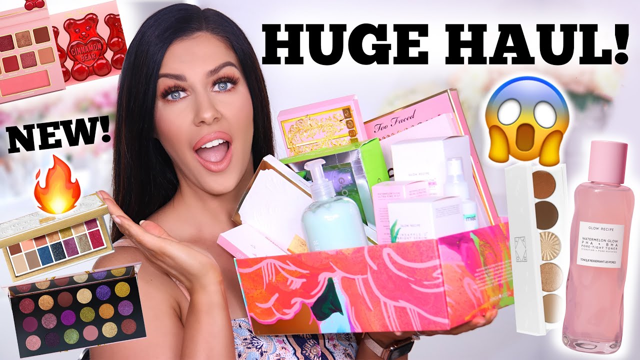 HUGE BEAUTY HAUL!!! MAKEUP, SKINCARE, HAIRCARE & MORE!!! YouTube