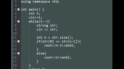 Good Binary Strings | Codechef Starters 66 | Division 4 (Rated) | C++ - Competitive Programming
