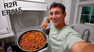 My Go-To 5 Minute High Protein Dinner (One Pan Meal Prep) // R2R ep.15