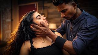Master Cracker's Deep Pressure Head Massage with Satisfying Cracks ASMR | The Quiet Barbershop.