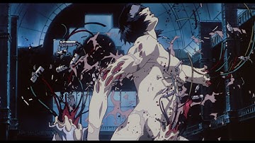 Ghost In The Shell (1995)- Spider Tank Fight Scene (1080p)