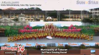 Municipality of Tuburan - Sinulog 2014 Awarding